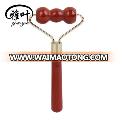 Bulk Wholesale Jade Roller Natual Tumbled Red Jasper Facial Jade Roller for Beauty Tools