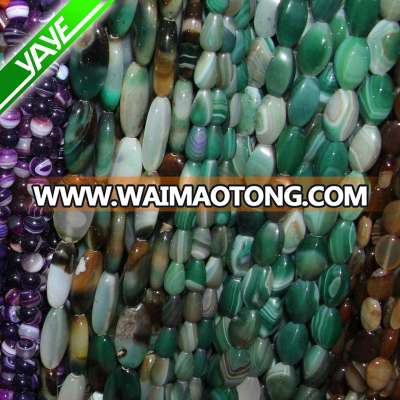 wholesale natural agate dye beads